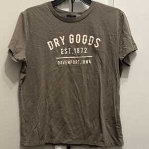 Dry Goods Tee in Earthy green